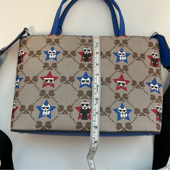 KARL LAGERFELD PARIS Small Maybelle Printed bag. 100% authentic. - Picture 11 of 16